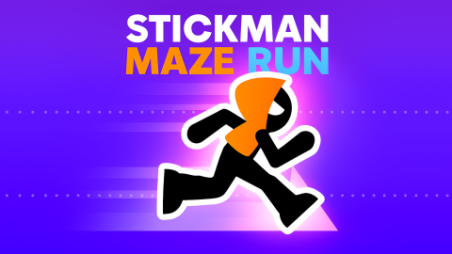 Stickman Maze Run